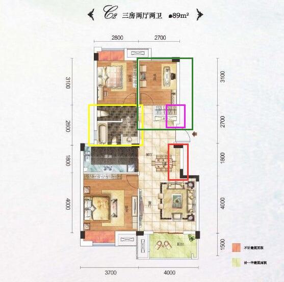 户型的这些细节虽小 但却影响居住的体验感